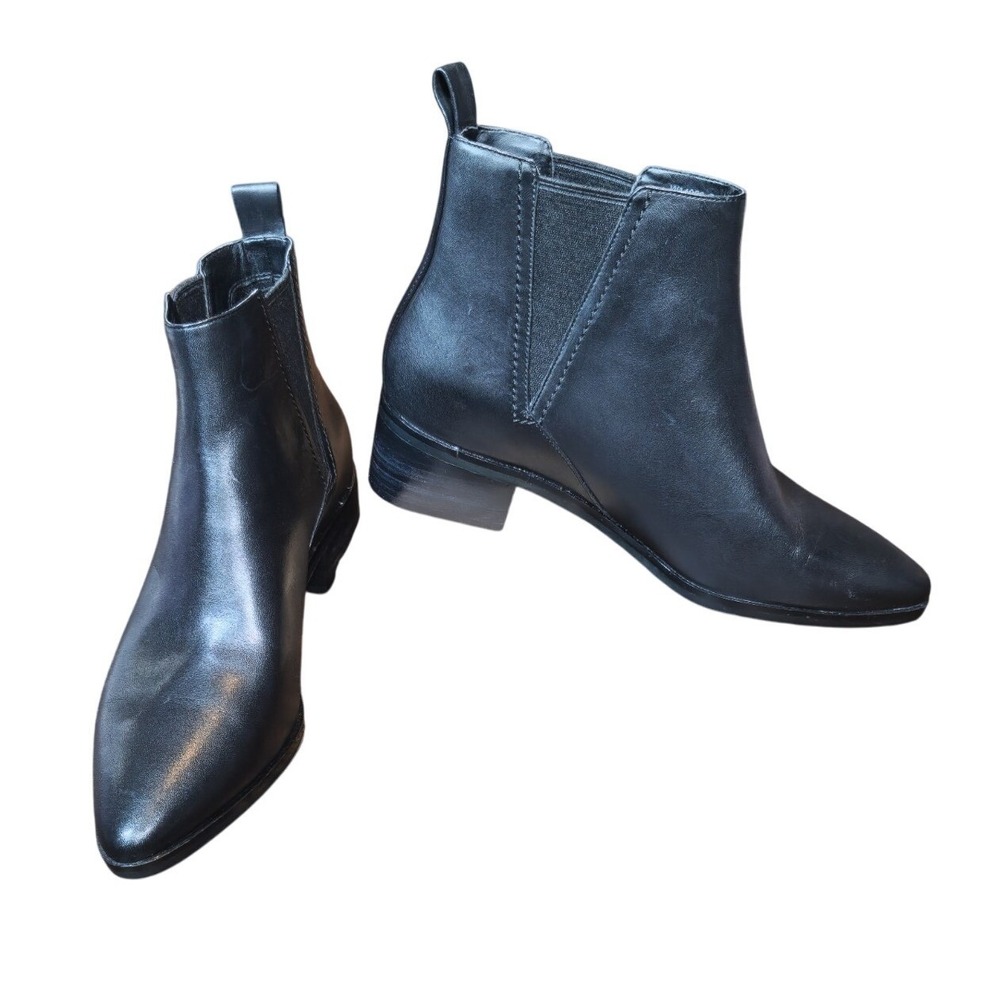 Womens Cole Haan Marianne Pointed Toe Ankle‎ Booties W14956 Black Size 7.5